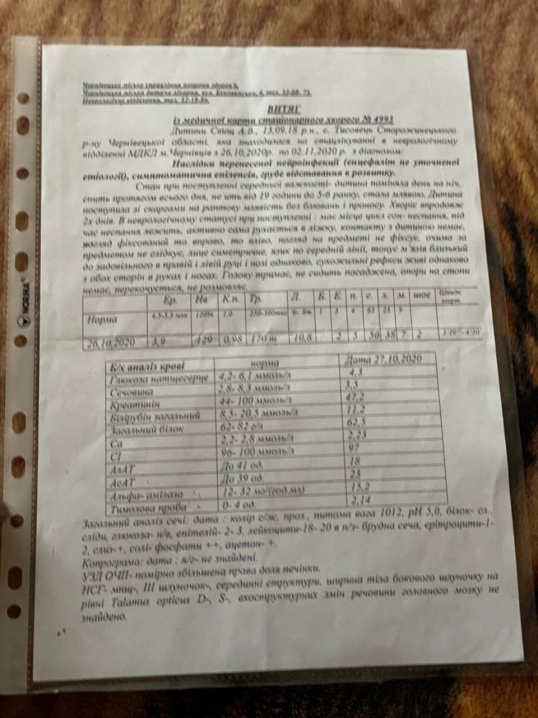 Маленькій буковинці Анні Свищ потрібна допомога на лікування