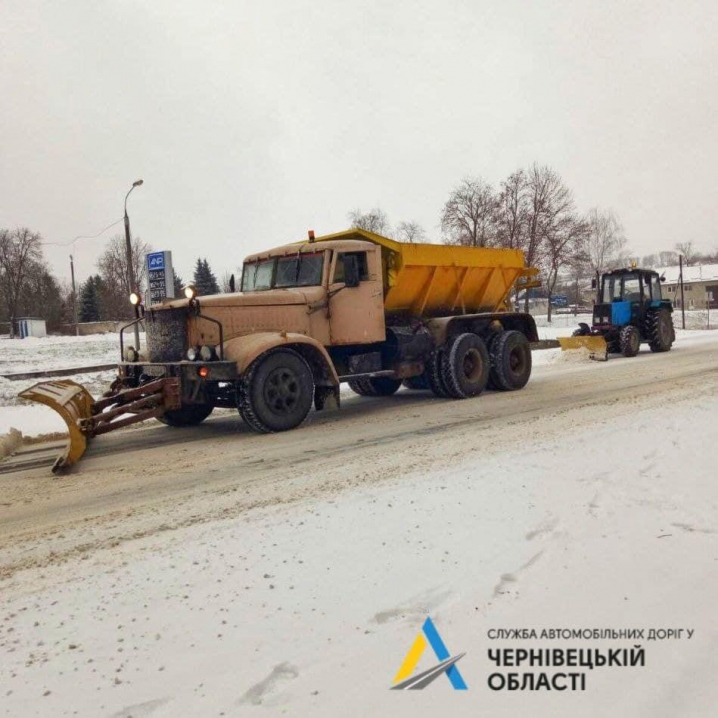 Сніг не припиняється: яка ситуація на дорогах Буковини