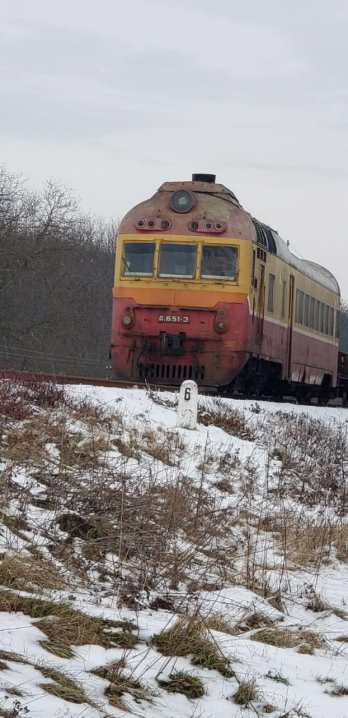 На Кельменеччині автомобіль ВАЗ потрапив під потяг