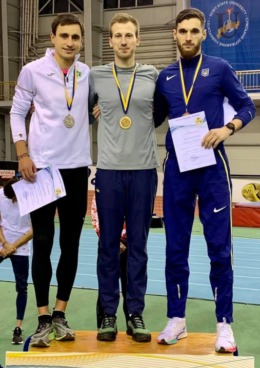 Олег Миронець переміг на чемпіонаті України з бігу на 800 метрів в приміщенні