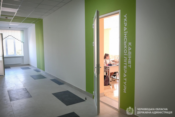 Новий освітній простір: як виглядає новозбудований корпус школи у Горішніх Шерівцях