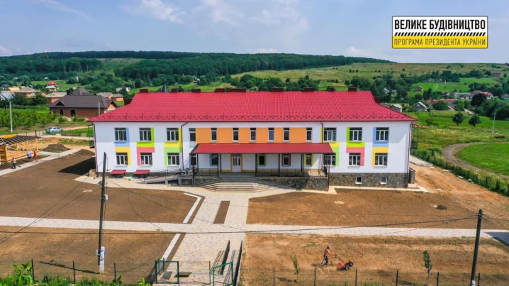 В Опришенах завершується будівництво дитячого садка на 180 вихованців