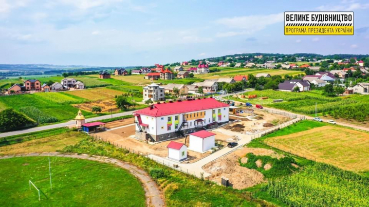 В Опришенах завершується будівництво дитячого садка на 180 вихованців