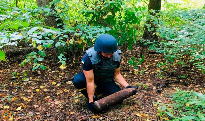 На Буковині піротехніки знищили 2 артилерійських снаряди часів минулих світових воєн