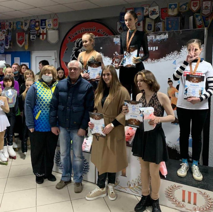 Чернівецькі фігуристки завоювали на змаганнях на Львівщині 5 медалей