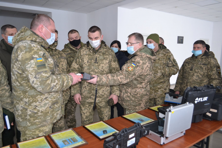 Українські військові вчилися контролювати переміщення радіації і ядерних матеріалів(ФОТО)