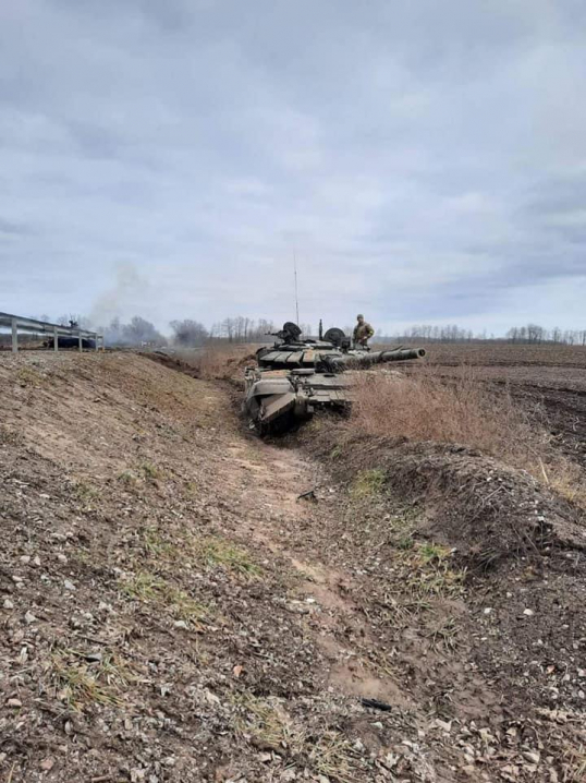 На Чернігівщині ЗСУ знищили танкову роту РФ