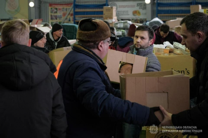 Буковина прийняла гуманітарний вантаж від благодійної австрійської організації «Volkshilfe Austria»