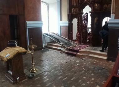 У Харкові російські нелюди розбомбили собор УПЦ