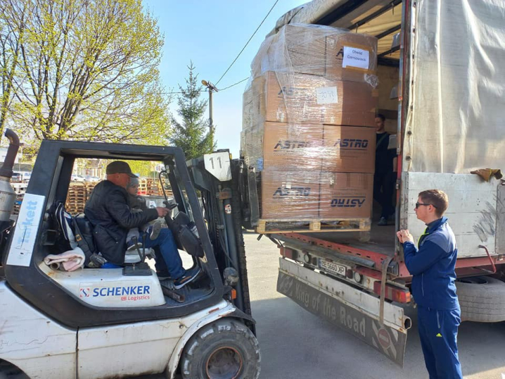 До Буковини доправили 12 тонн гуманітарної допомоги від Лодзького воєводства