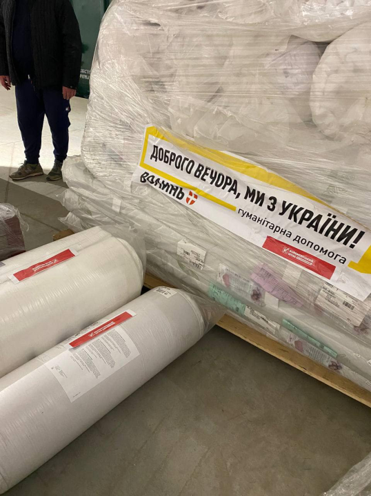 Волонтери зібрали десятки тонн гуманітарного вантажу для найбільш постраждалих населених пунктів Київщини