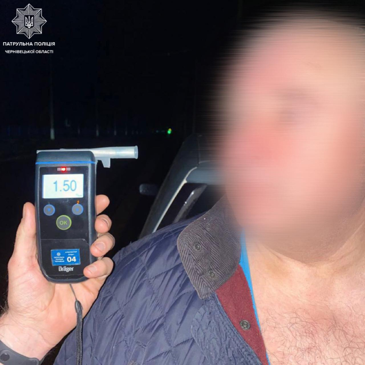 За вихідні на Буковині виявили 24 нетверезих водіїв - їхні автівки передадуть ЗСУ