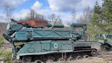 Українські захисники захопили ворожі Буки