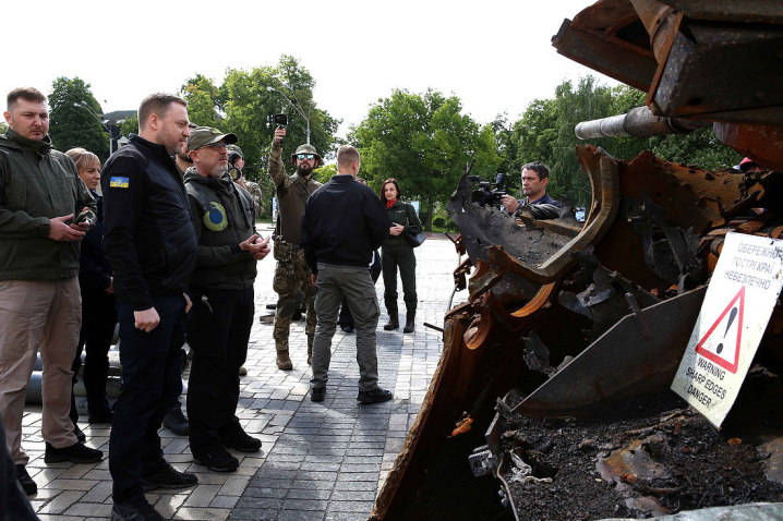 У Києві відкрили виставку знищеної техніки окупантів