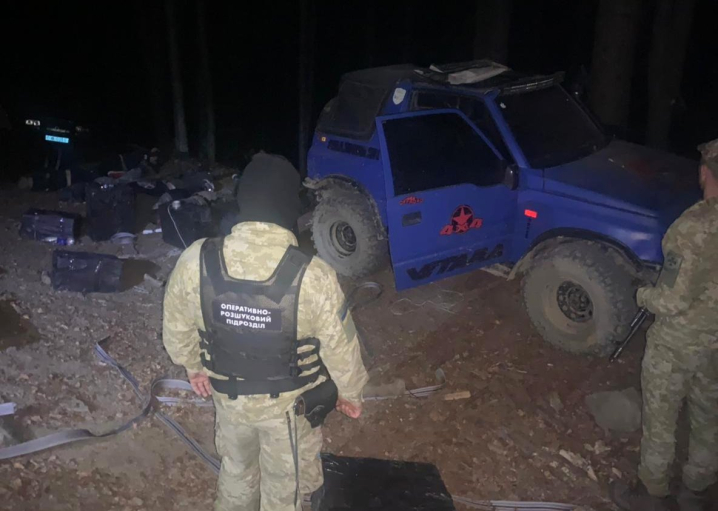 На Буковині прикордонники затримали групу контрабандистів