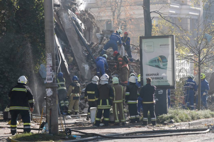 28 дронів-камікадзе летіли на Київ: пролунало п'ять вибухів