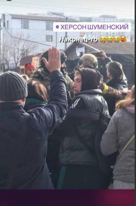 В мережі публікують світлини українських прапорів у Херсоні В мережі публікують світлини українських прапорів у Херсоні