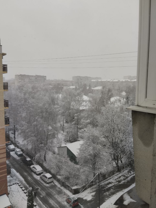 Чернівці засипає снігом: як виглядає місто сьогодні