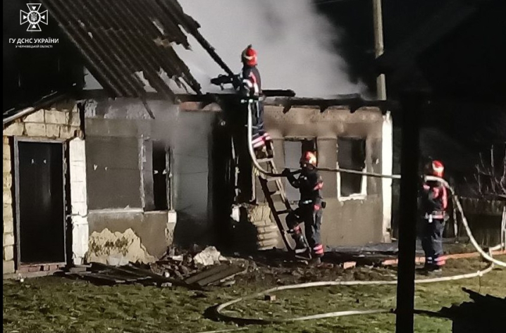 У селі Слобода згорів житловий будинок (фото)