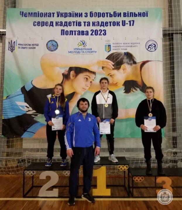 Буковинка виборола золоту медаль на чемпіонаті України з вільної боротьби