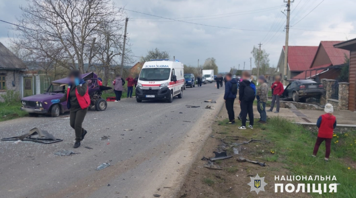 У селі Кам'янка внаслідок ДТП постраждали водійка та її 11-річна пасажирка