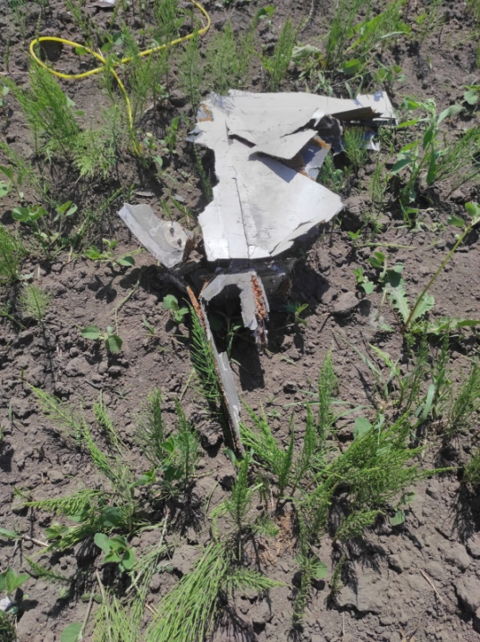 У громаді на Буковині знайшли рештки збитого дрона-камікадзе Шахед-136
