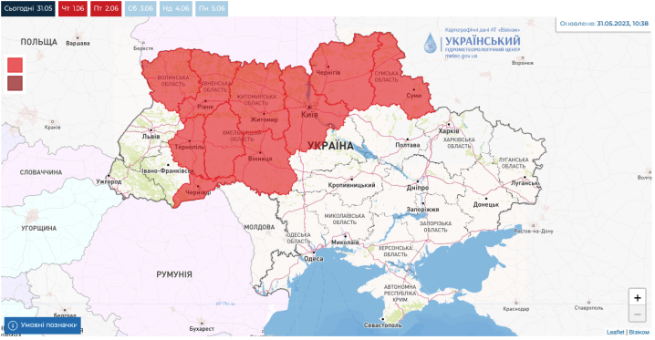 В Чернівецькій області надзвичайну пожежну небезпеку продовжили до 2 червня