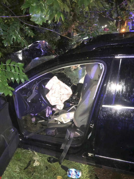 Автівка в'їхала у дерево: на Франківщині у ДТП загинули п'ятеро молодих чоловіків