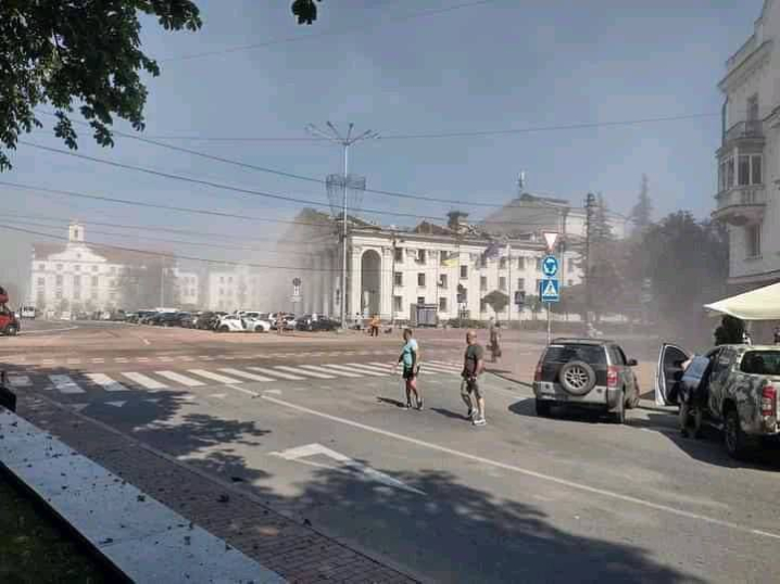 Внаслідок терористичного удару по Чернігову загинуло 7 людей, в тому числі 6-річна дівчинка