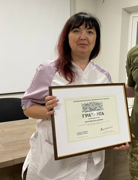 Валерій Залужний відзначив нагородами чернівецьких медиків Валерій Залужний відзначив нагородами чернівецьких медиків