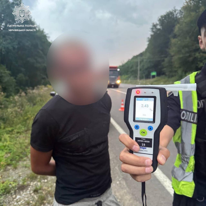 Драгер показав 2,43: п'яний водій зʼїхав у кювет в селі Валя Кузьмина Драгер показав 2,43: п'яний водій зʼїхав у кювет в селі Валя Кузьмина