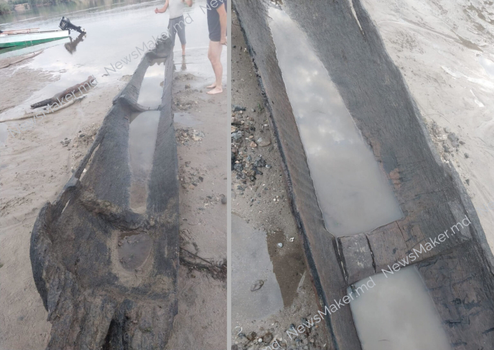 У Дністрі чоловік знайшов старовинний човен віком до тисячі років