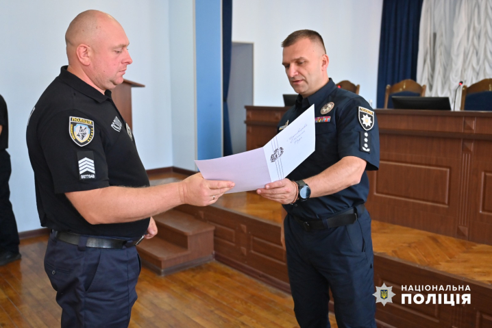 Очільник поліції Буковини відзначив правоохоронців до Дня захисників та захисниць