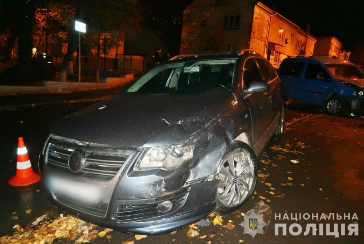 Травмований у лікарні: у Чернівцях на Герцена зіштовхнулися дві автівки