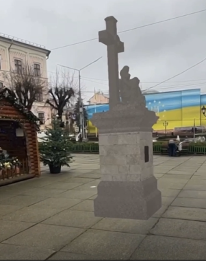 У Чернівцях віртуально відновили пам’ятник, який стояв у центрі міста майже сто років тому