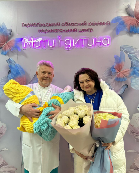 У Тернополі вдова бійця народила двійню у день народження загиблого чоловіка