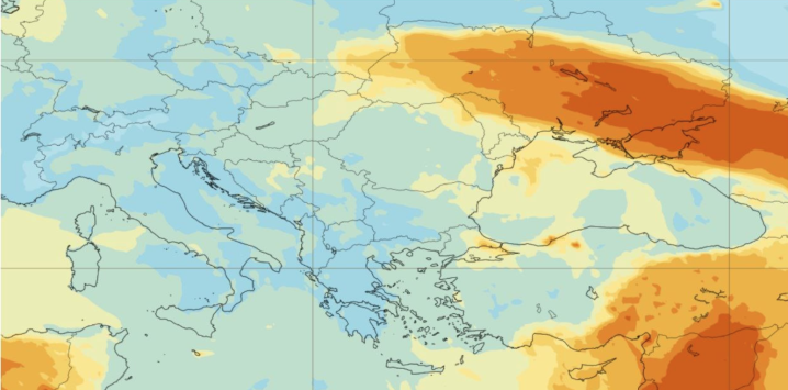 В Україну знову суне пил із Сахари: можливе значне забруднення повітря