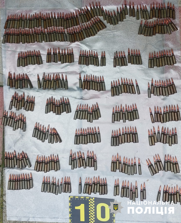У жителя Горошівців удома знайшли цілий арсенал зброї та боєприпасів