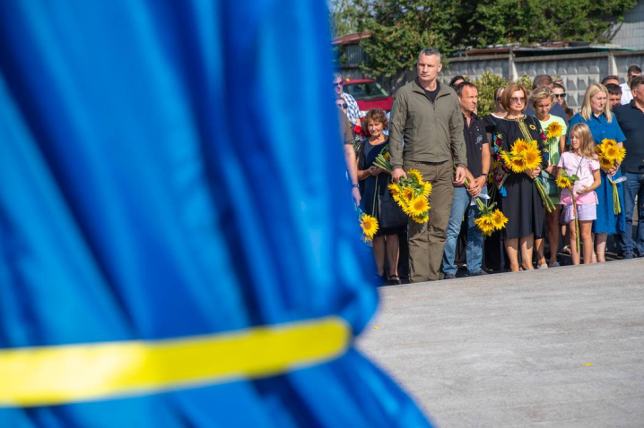 У День пам’яті захисників в Києві відкрився Меморіальний монумент загиблим воїнам, - Кличко