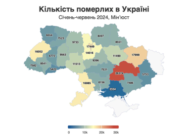 На Буковині померлих найменше: смертність в Україні утричі перевищує народжуваність