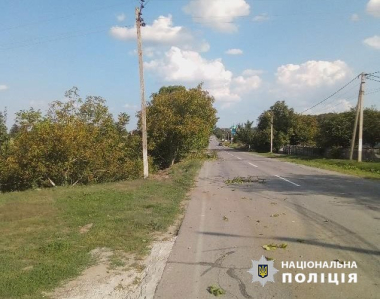 У Мольниці пʼяний піп на КАМАЗі протаранив стовп, побив патрульну і намагався відібрати у неї зброю