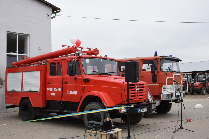 У Білівцях Дністровського району створили добровільну пожежну команду