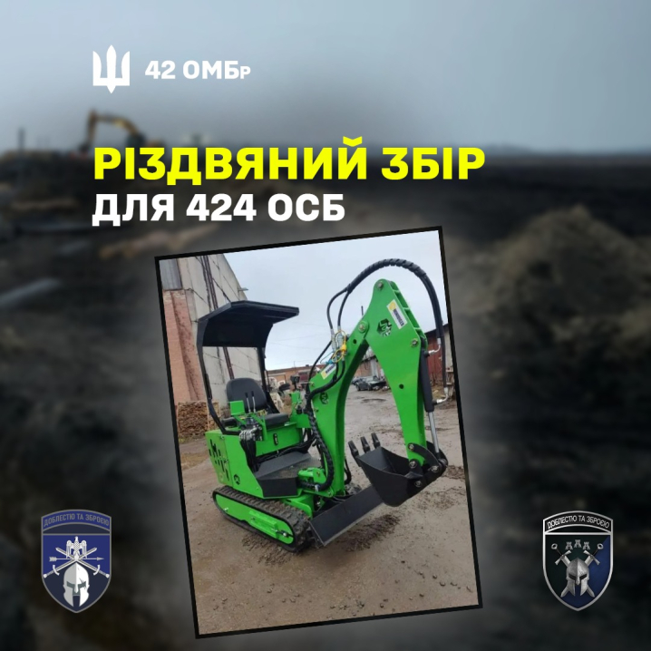 Військові на нулі потребують екскаватора: журналіст з Чернівців закликає підтримати бригаду у якій служить