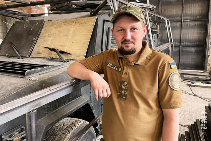 Витягне з будь-якої халепи. Історія чернівецького нацгвардійця Володимира Рудніцького Витягне з будь-якої халепи. Історія чернівецького нацгвардійця Володимира Рудніцького