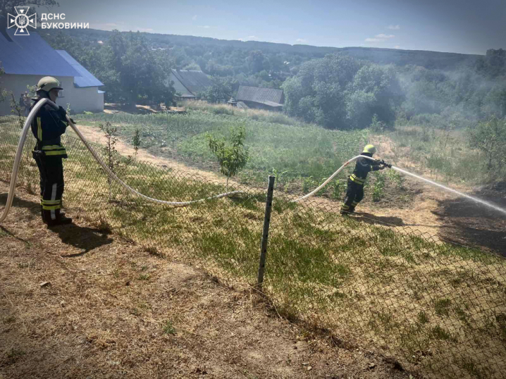 У Чернівецькій області вогнеборці за добу ліквідували 2 пожежі