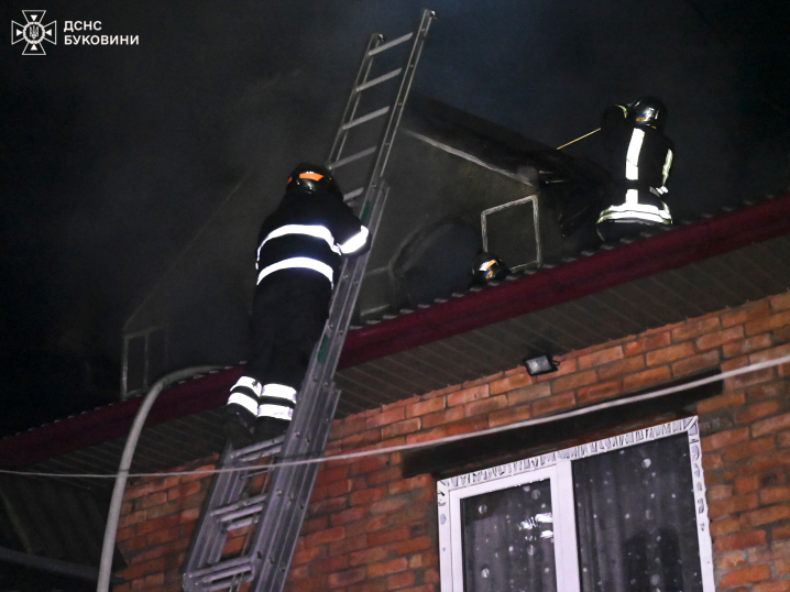 У Великому Кучурові горів великий житловий будинок