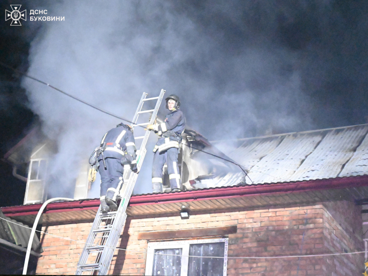 У Великому Кучурові горів великий житловий будинок
