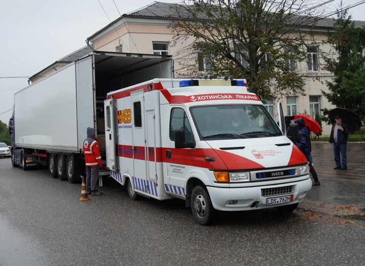 Хотинська багатопрофільна лікарня отримала важливу допомогу з Відня Хотинська багатопрофільна лікарня отримала важливу допомогу з Відня