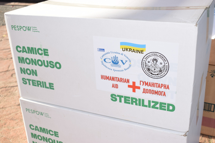 Благодійники з Італії передали допомогу Сокирянській громаді Благодійники з Італії передали допомогу Сокирянській громаді