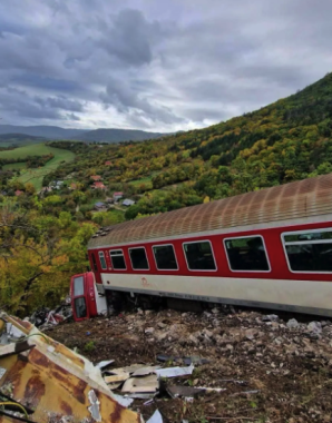 У Словаччині зіткнулися два швидкісні потяги: у аварії постраждав українець
